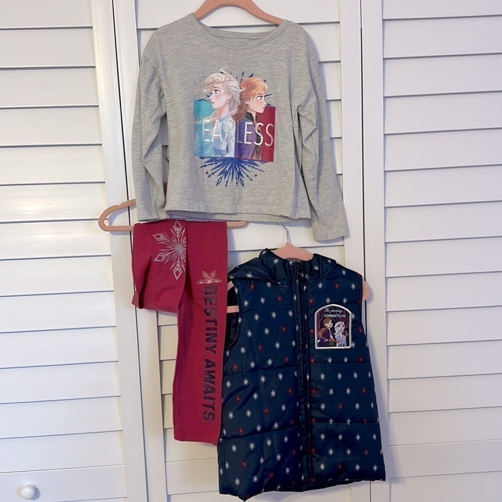 Frozen Winter Child's Outfit Set